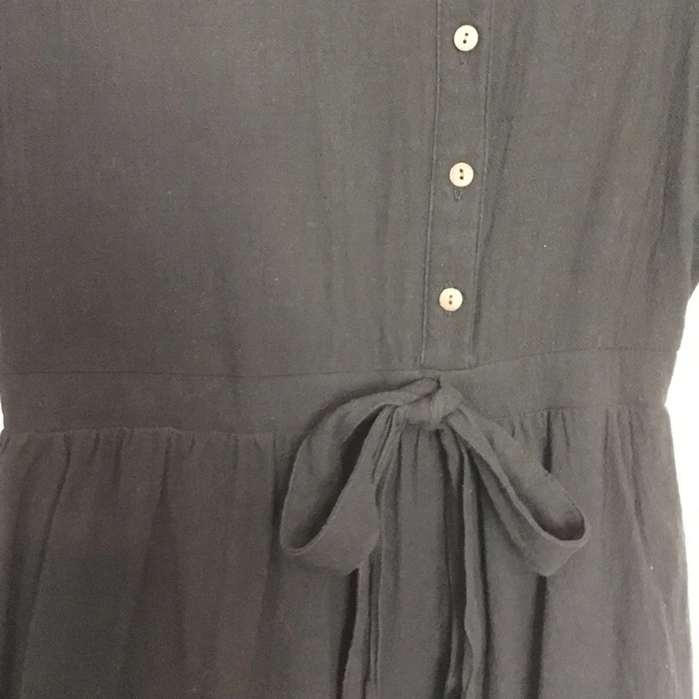 Polagram Black Lined Dress - Picture 4 of 7